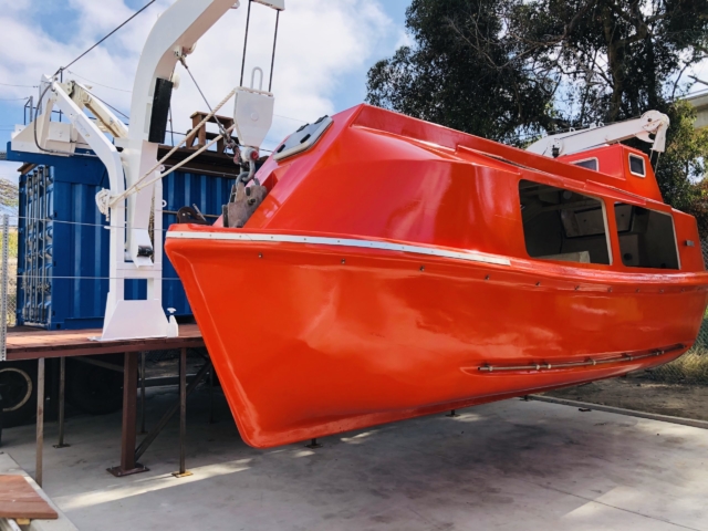 Lifeboat and Davit Trainer | Training Resources Maritime Institute